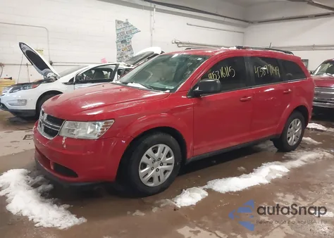 2018 Dodge Journey Se z USA, uszkodzony, nr VIN 3C4PDCAB4JT520100